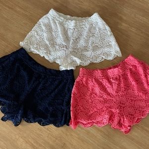 Free People Short Shorts